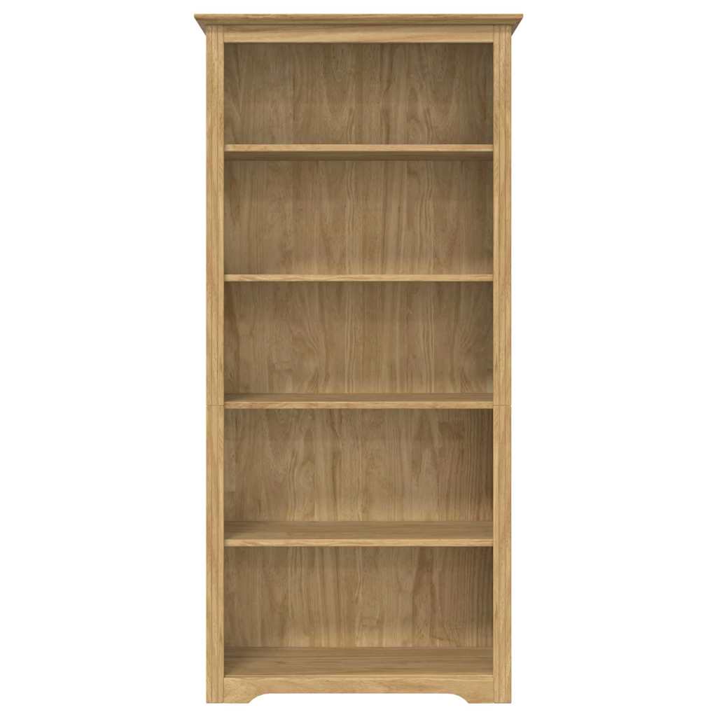Könyvszekrény BODO 5 szintes 82 x 40 x 173 cm Szerelt Fa