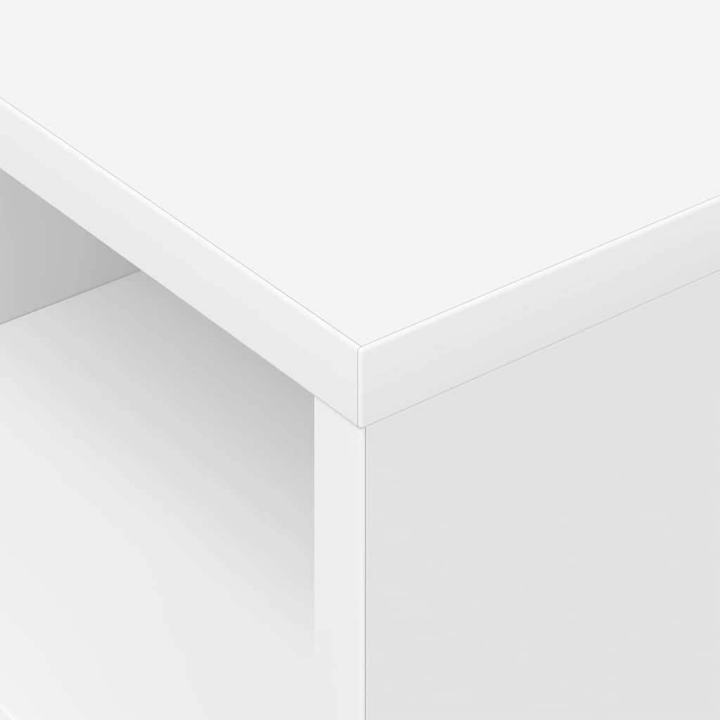 Végasztal 2 pcs Fehér 30,5 x 30 x 45 cm Faanyag