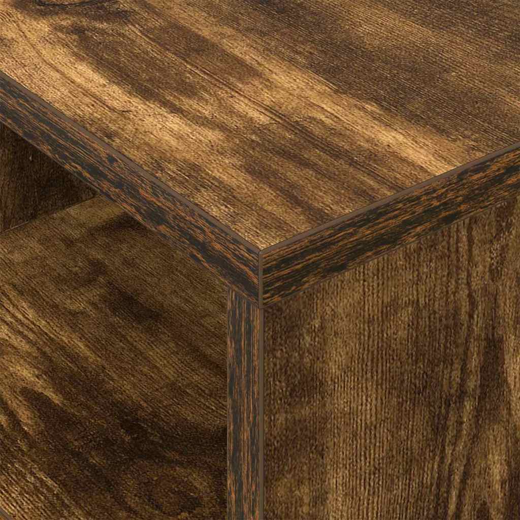 Végasztal 2 db Füstölt tölgy 30,5 x 30 x 45 cm Szerelt Fa