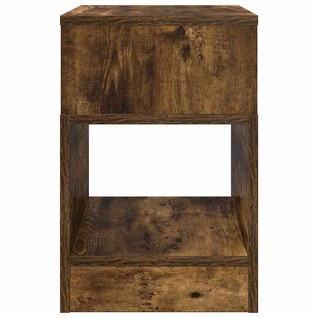 Végasztal 2 db Füstölt tölgy 30,5 x 30 x 45 cm Szerelt Fa