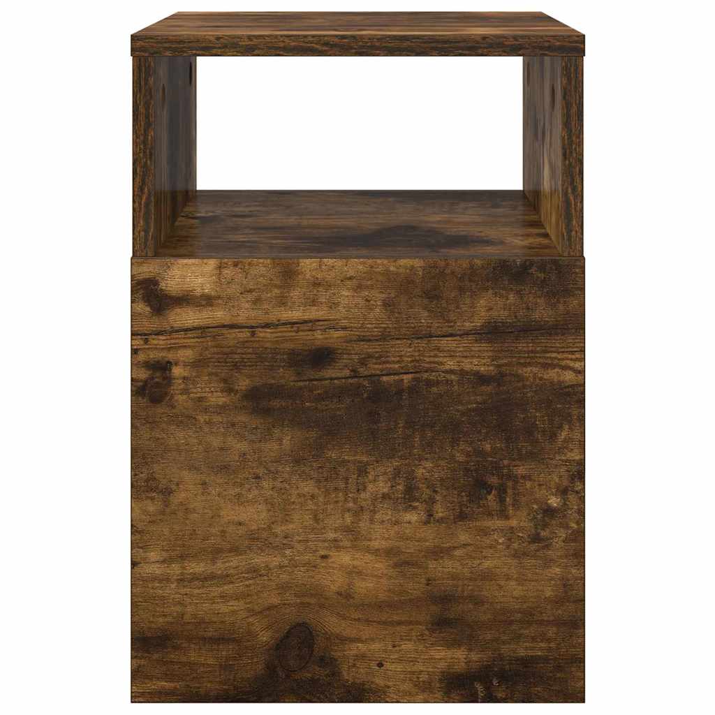 Végasztal 2 db Füstölt tölgy 30,5 x 30 x 45 cm Szerelt Fa