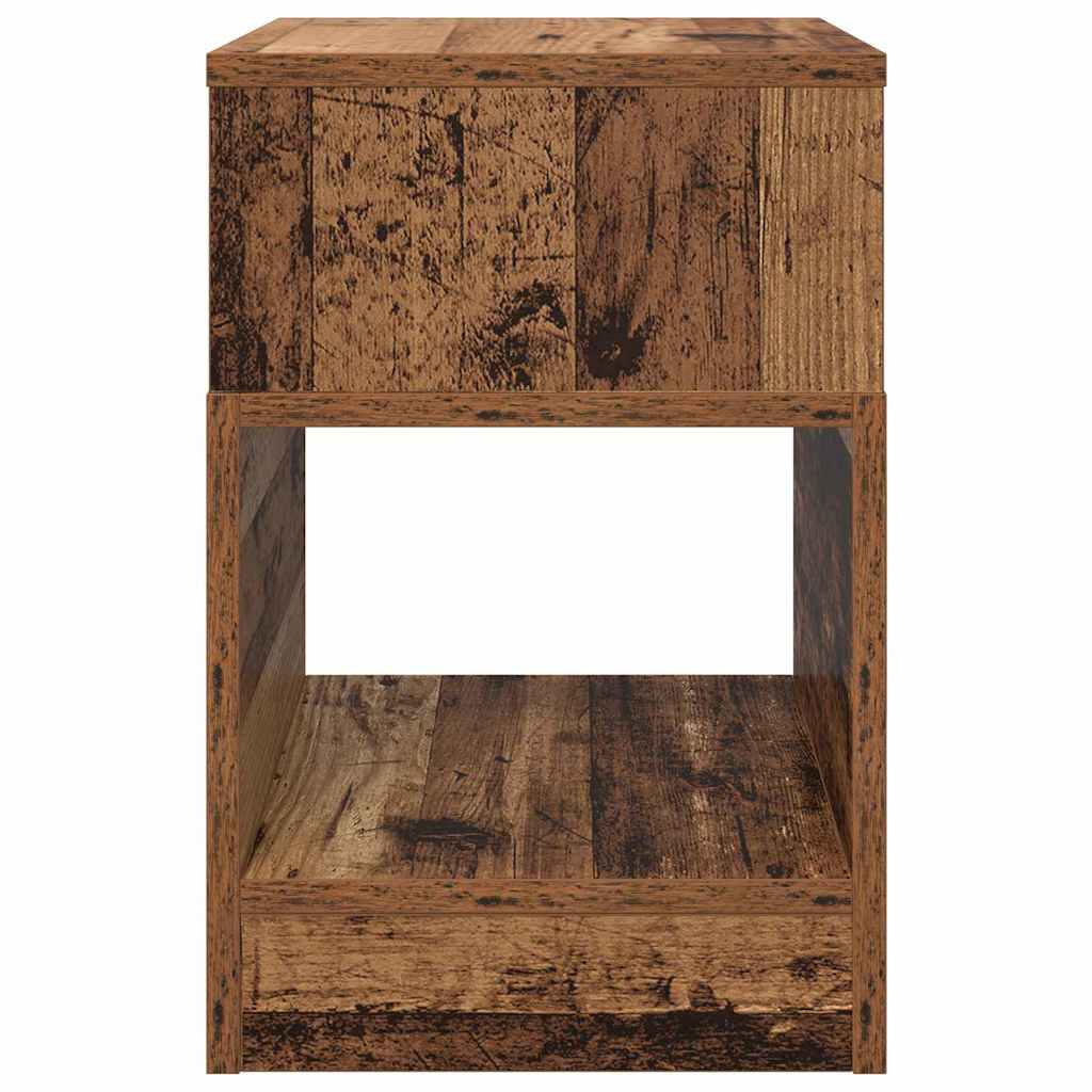Végasztal 2 pcs Öreg fa 30,5 x 30 x 45 cm Faanyag