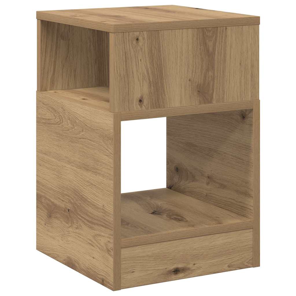 Végasztal 2 db Artisan tölgy 30,5 x 30 x 45 cm Faanyag