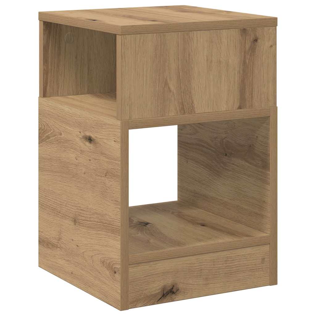 Végasztal 2 db Artisan tölgy 30,5 x 30 x 45 cm Faanyag