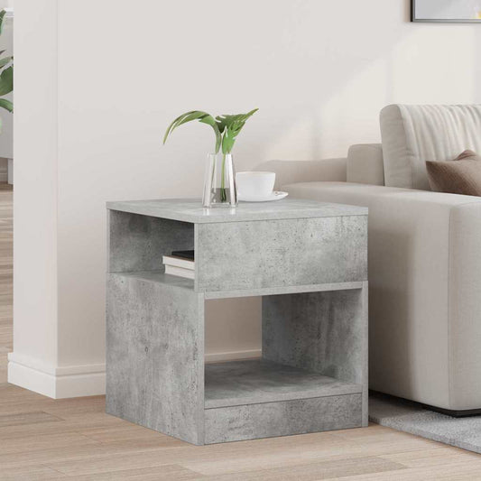 Végasztal Beton Szürke 40,5 x 40 x 45 cm Faanyag