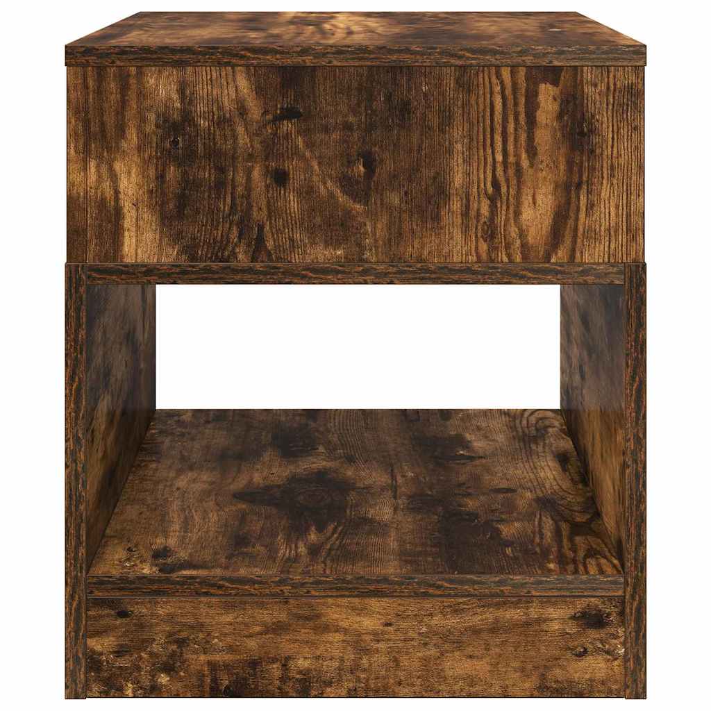 Végasztal 2 db Füstölt tölgy 40,5 x 40 x 45 cm Szerelt Fa
