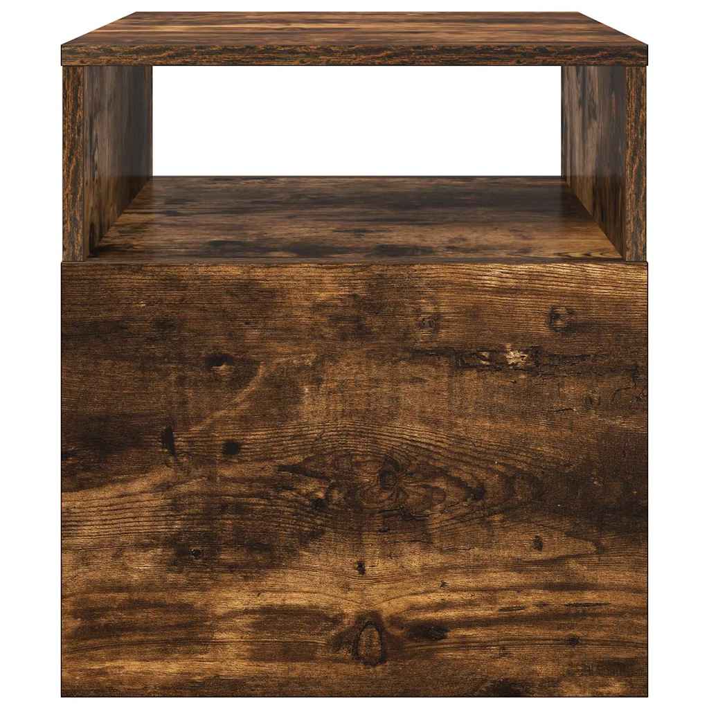 Végasztal 2 db Füstölt tölgy 40,5 x 40 x 45 cm Szerelt Fa