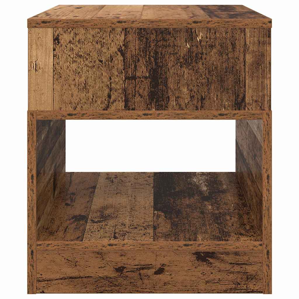 Végasztal 2 db Öreg fa 40,5 x 40 x 45 cm Szerelt Fa