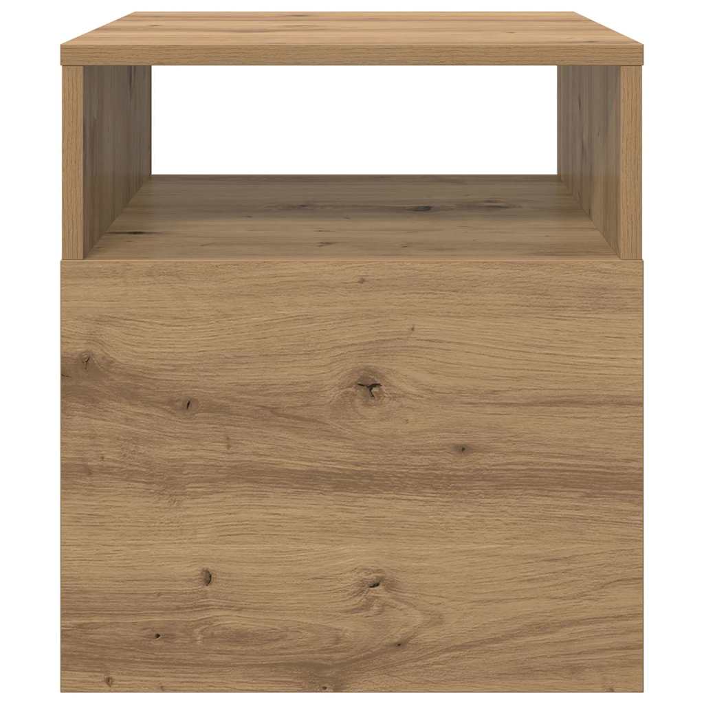 Végasztal 2 db Artisan tölgy 40,5 x 40 x 45 cm Szerelt Fa