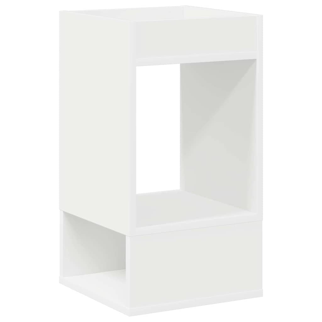 Végasztal 2 pcs Fehér 30 x 30 x 56 cm Faanyag