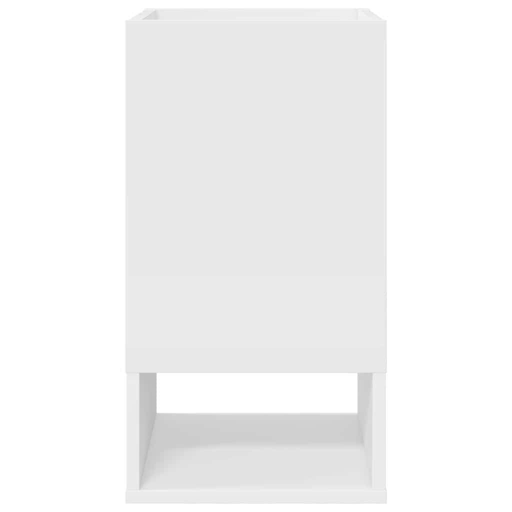 Végasztal 2 pcs Fehér 30 x 30 x 56 cm Faanyag