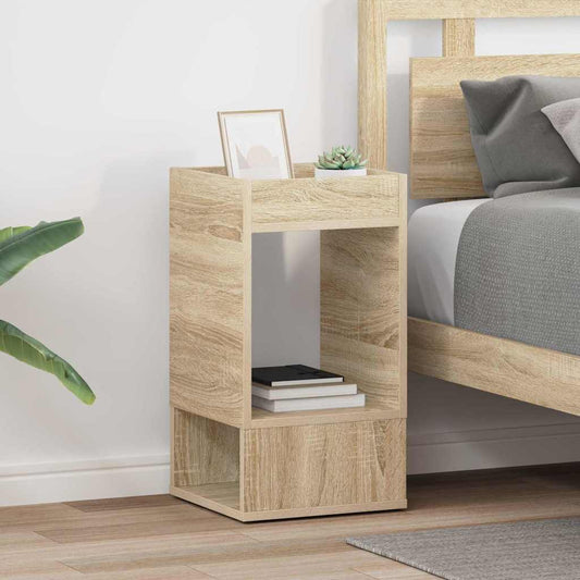 Végasztal 2 pcs Sonoma tölgy 30 x 30 x 56 cm Faanyag