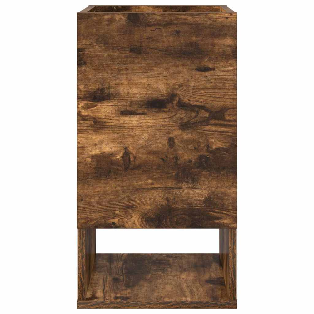 Végasztal 2 db Füstölt tölgy 30 x 30 x 56 cm Szerelt Fa