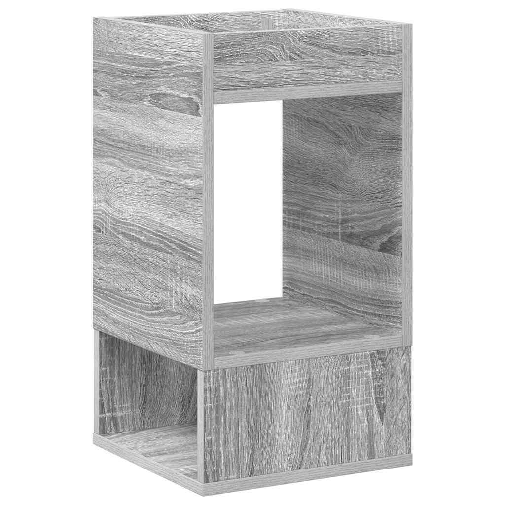 Végasztal 2 db Szürke Sonoma 30 x 30 x 56 cm Szerelt Fa