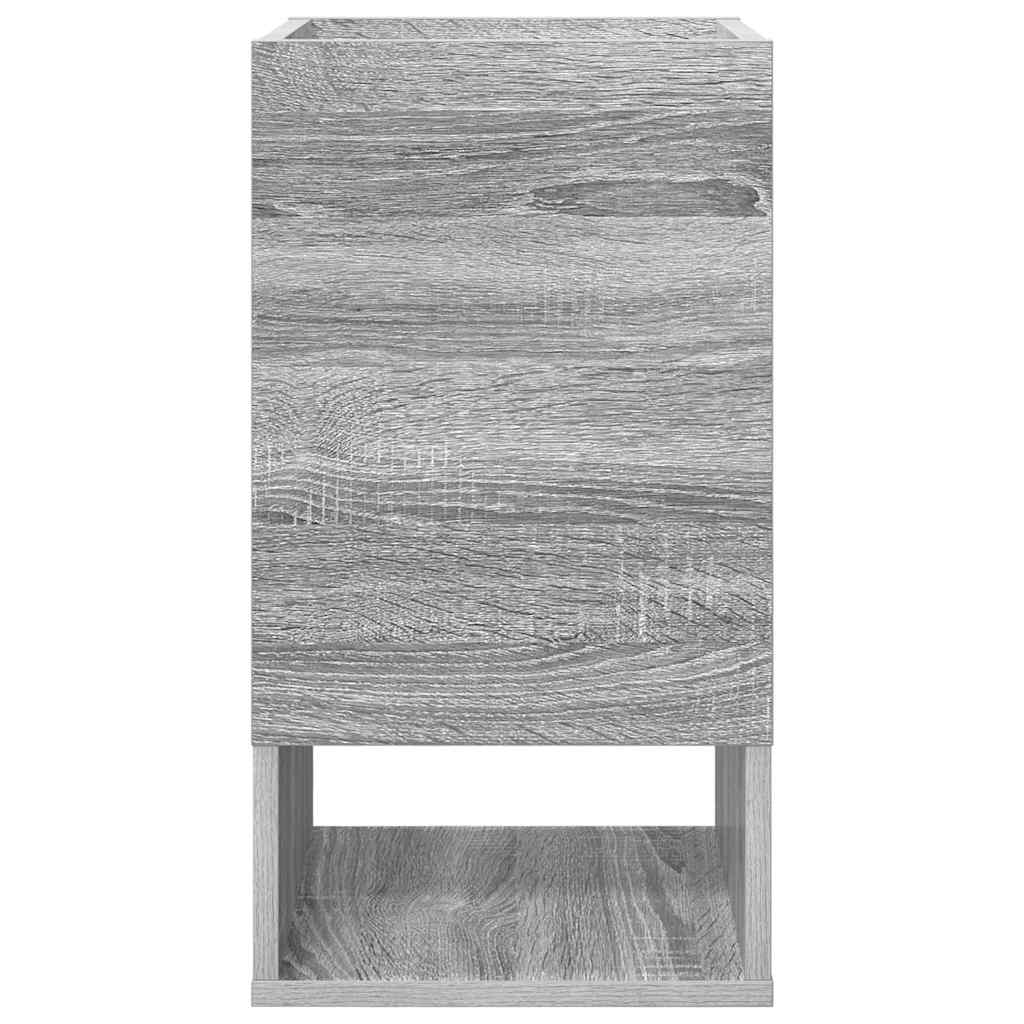 Végasztal 2 db Szürke Sonoma 30 x 30 x 56 cm Szerelt Fa