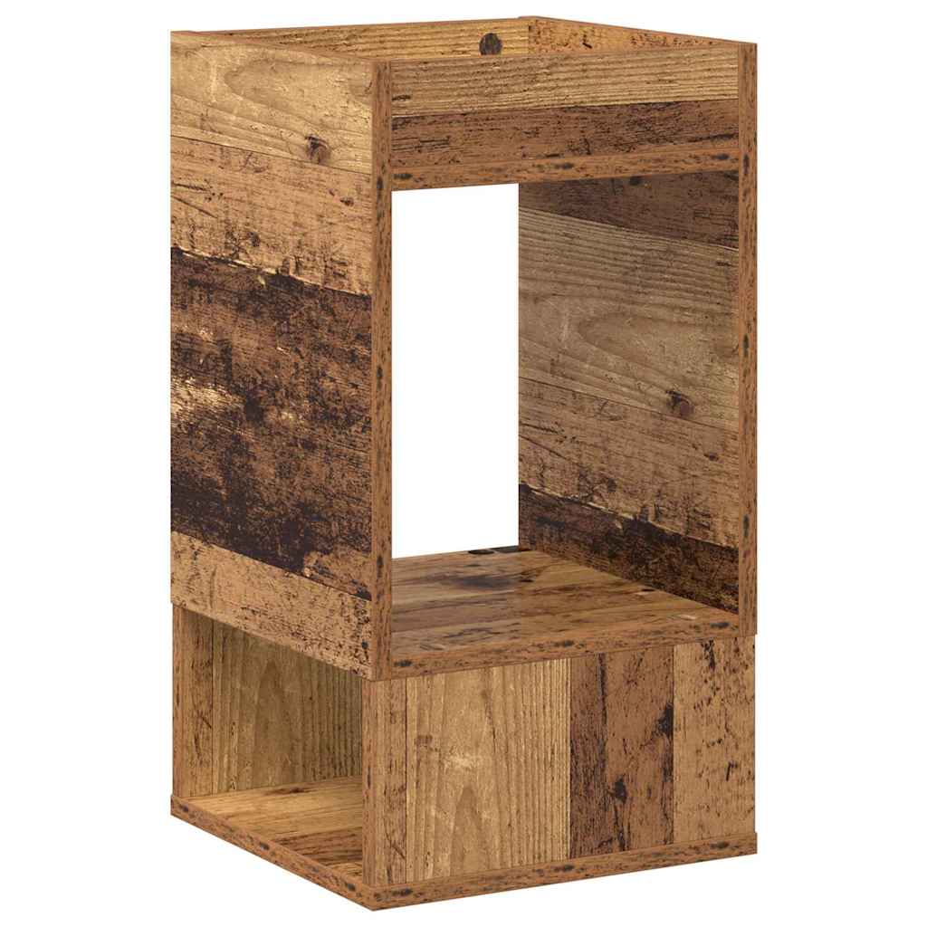 Végasztal 2 db Öreg fa 30 x 30 x 56 cm Szerelt Fa