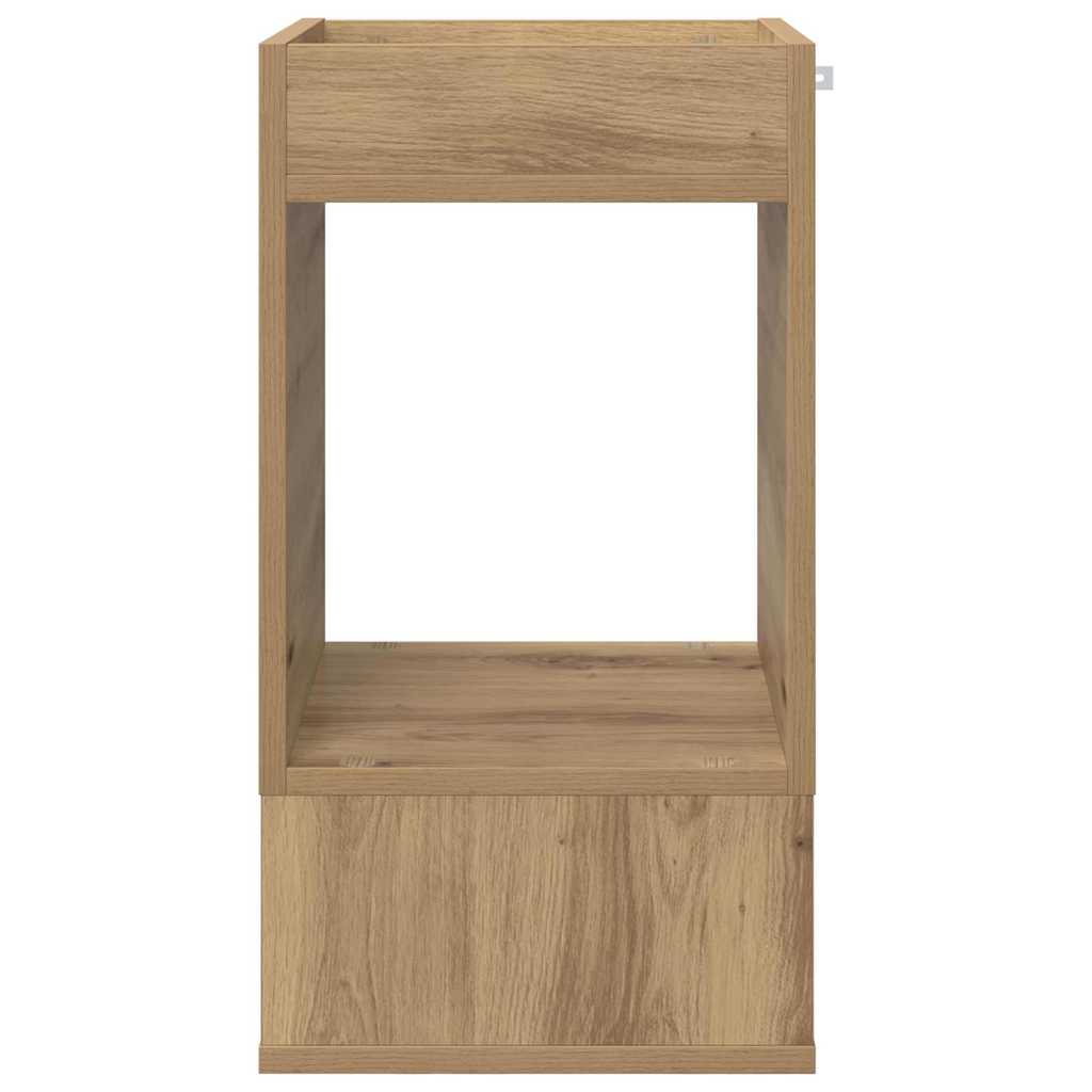 Végasztal 2 db Artisan tölgy 30 x 30 x 56 cm Faanyag