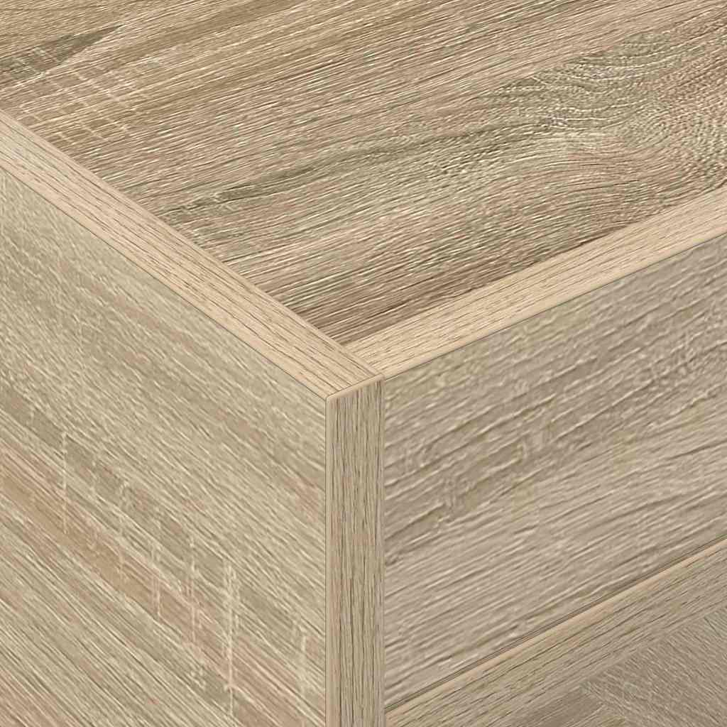 Végasztal 2 db Sonoma tölgy 40 x 40 x 56 cm Szerelt Fa