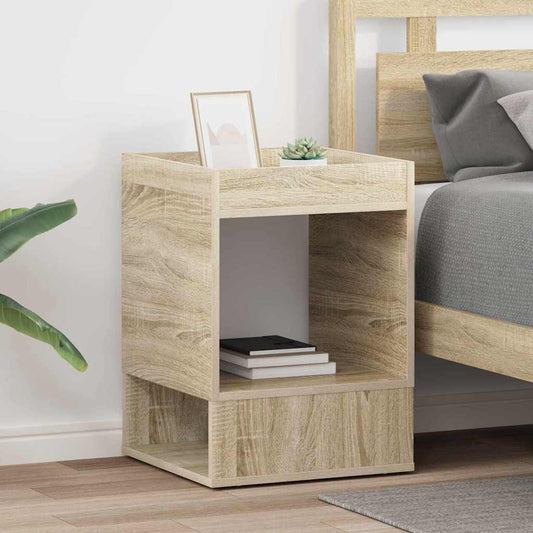 Végasztal 2 pcs Sonoma tölgy 40 x 40 x 56 cm Faanyag