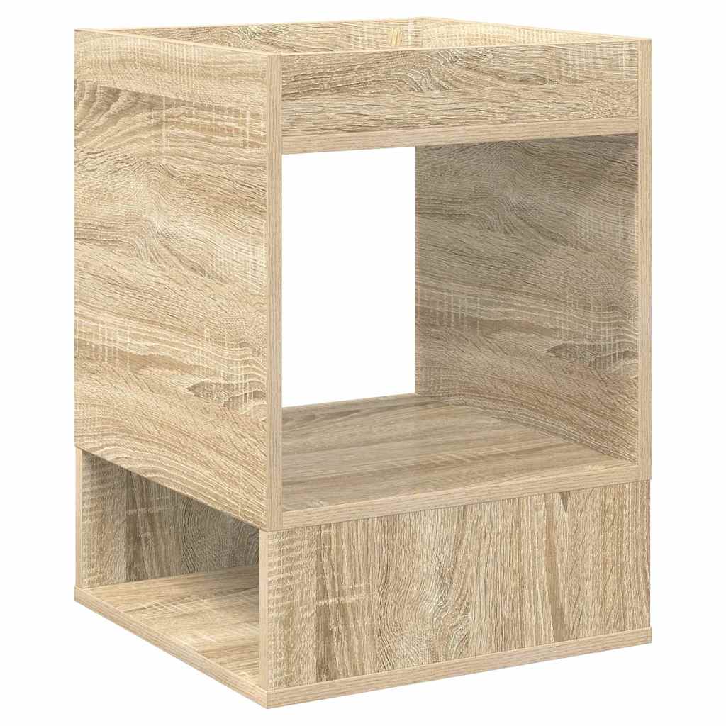 Végasztal 2 db Sonoma tölgy 40 x 40 x 56 cm Szerelt Fa