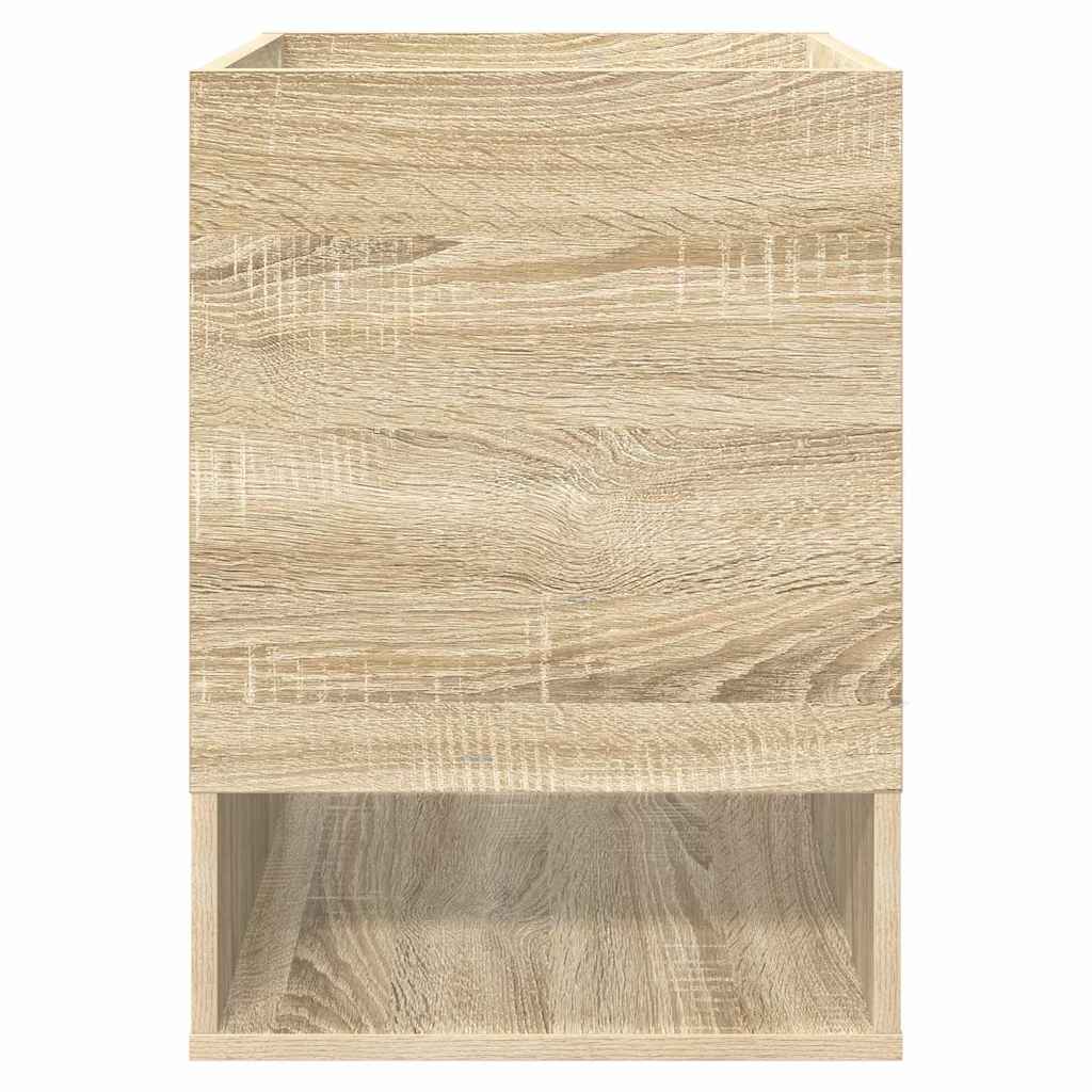 Végasztal 2 db Sonoma tölgy 40 x 40 x 56 cm Szerelt Fa