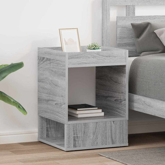 Végasztal 2 pcs Szürke Sonoma 40 x 40 x 56 cm Faanyag
