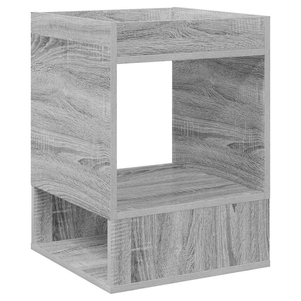 Végasztal 2 pcs Szürke Sonoma 40 x 40 x 56 cm Faanyag