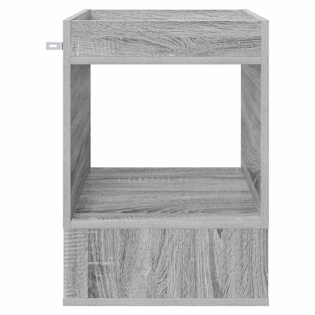 Végasztal 2 pcs Szürke Sonoma 40 x 40 x 56 cm Faanyag