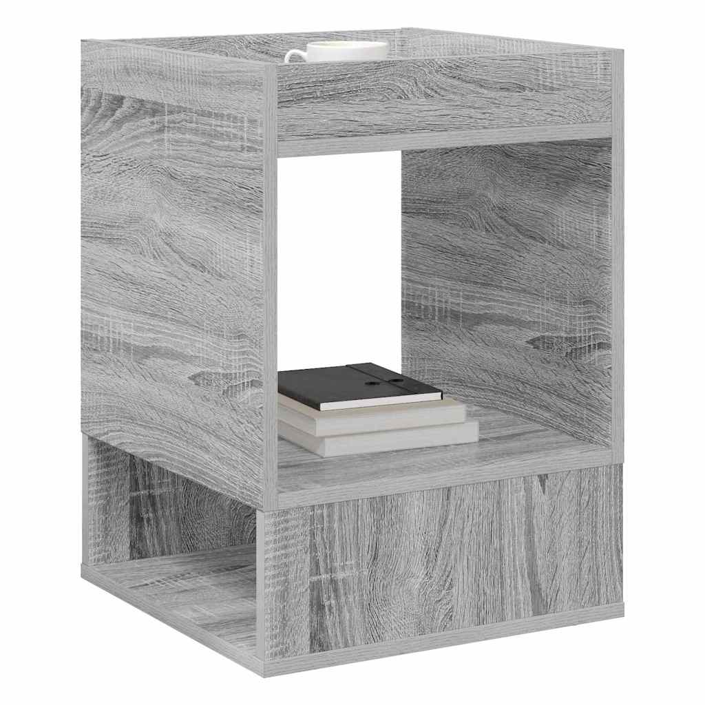 Végasztal 2 pcs Szürke Sonoma 40 x 40 x 56 cm Faanyag