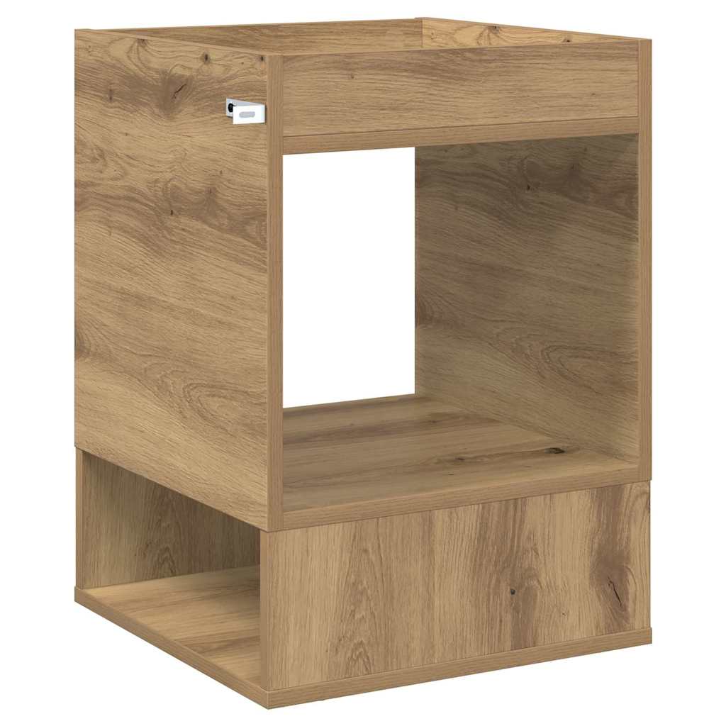 Végasztal 2 db Artisan tölgy 40 x 40 x 56 cm Faanyag