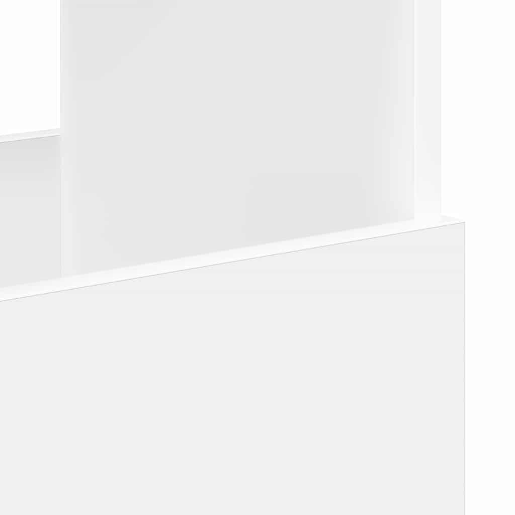 Magazin állvány Fehér 102 x 30 x 45 cm