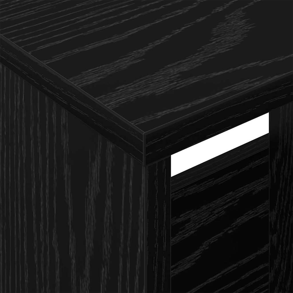 Magazin állvány Fekete tölgy 102 x 30 x 45 cm