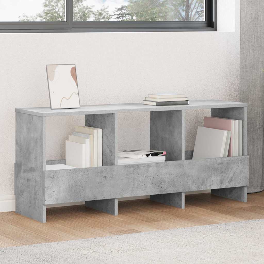 Magazin állvány Beton Szürke 102 x 30 x 45 cm