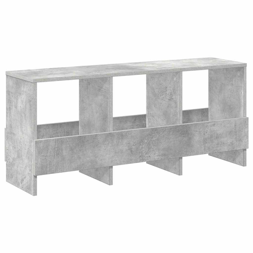 Magazin állvány Beton Szürke 102 x 30 x 45 cm