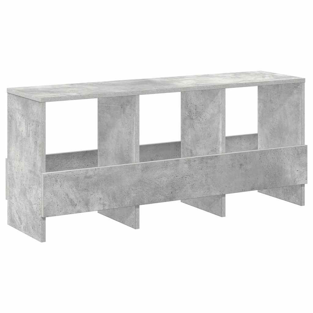 Magazin állvány Beton Szürke 102 x 30 x 45 cm