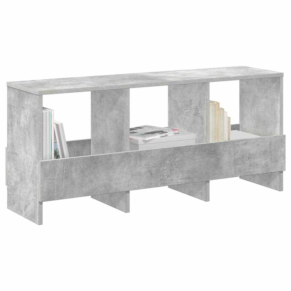 Magazin állvány Beton Szürke 102 x 30 x 45 cm