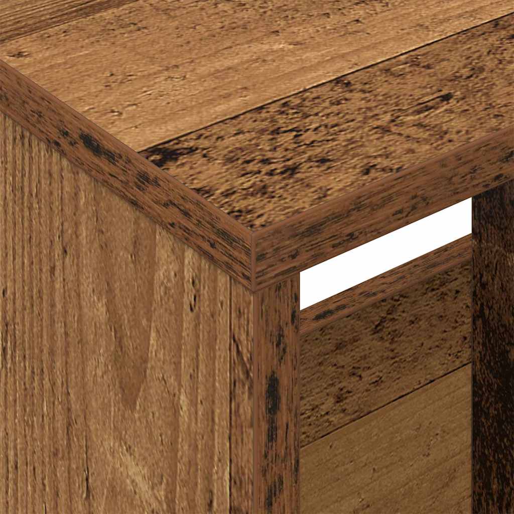 Magazin állvány Öreg fa 102 x 30 x 45 cm