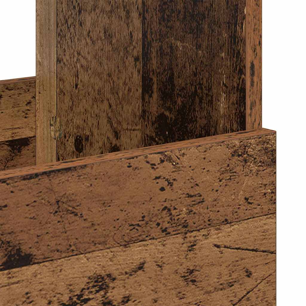 Magazin állvány Öreg fa 102 x 30 x 45 cm