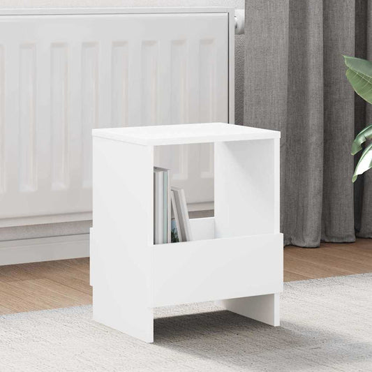 Magazin állvány Fehér 35 x 30 x 45 cm