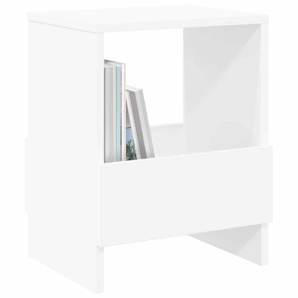 Magazin állvány Fehér 35 x 30 x 45 cm
