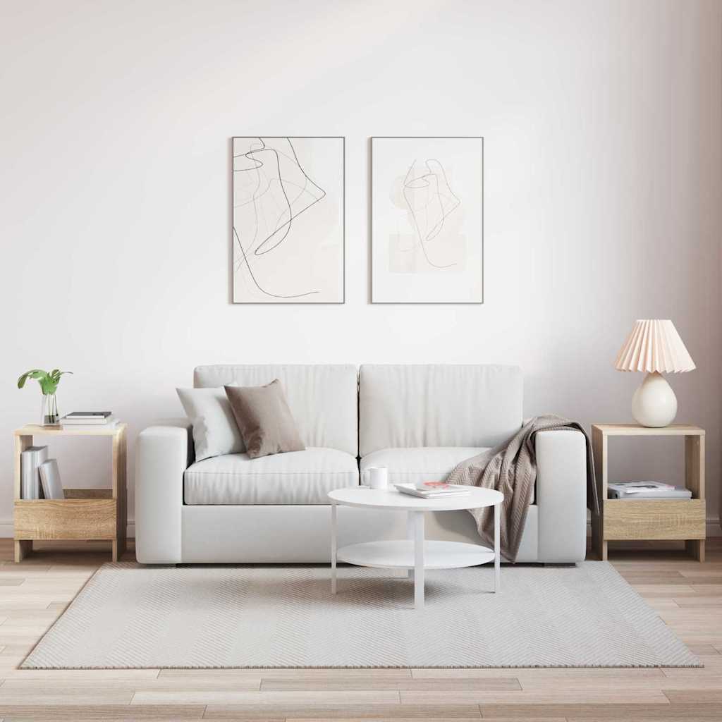 Magazin állvány 2 pcs Sonoma tölgy 35 x 30 x 45 cm