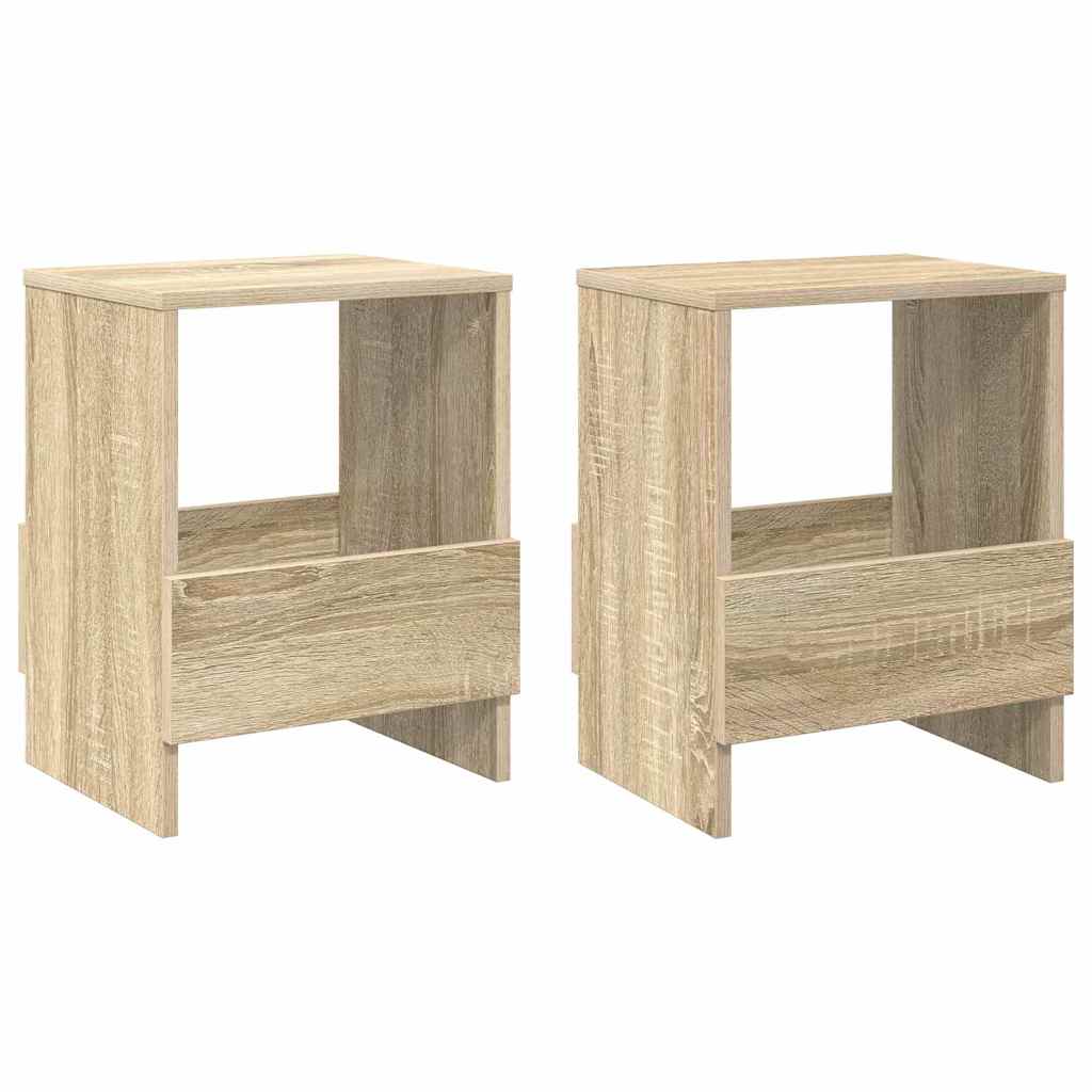 Magazin állvány 2 pcs Sonoma tölgy 35 x 30 x 45 cm