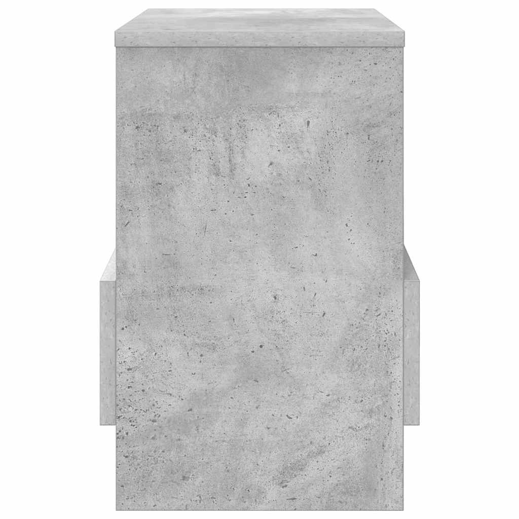 Magazin állvány Beton Szürke 35 x 30 x 45 cm