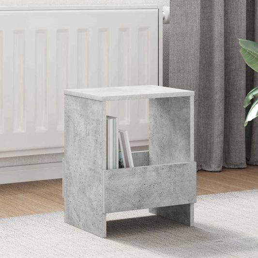 Magazin állvány 2 pcs Beton Szürke 35 x 30 x 45 cm