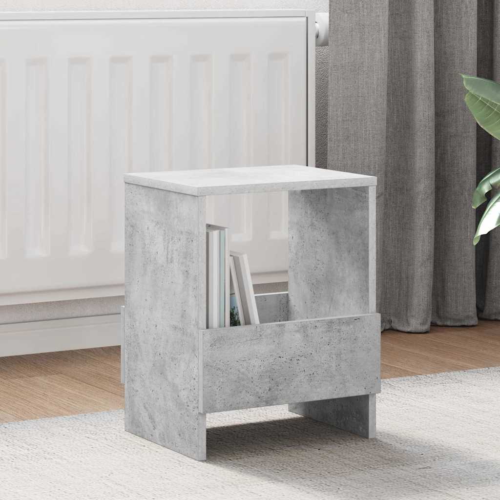 Magazin állvány 2 pcs Beton Szürke 35 x 30 x 45 cm