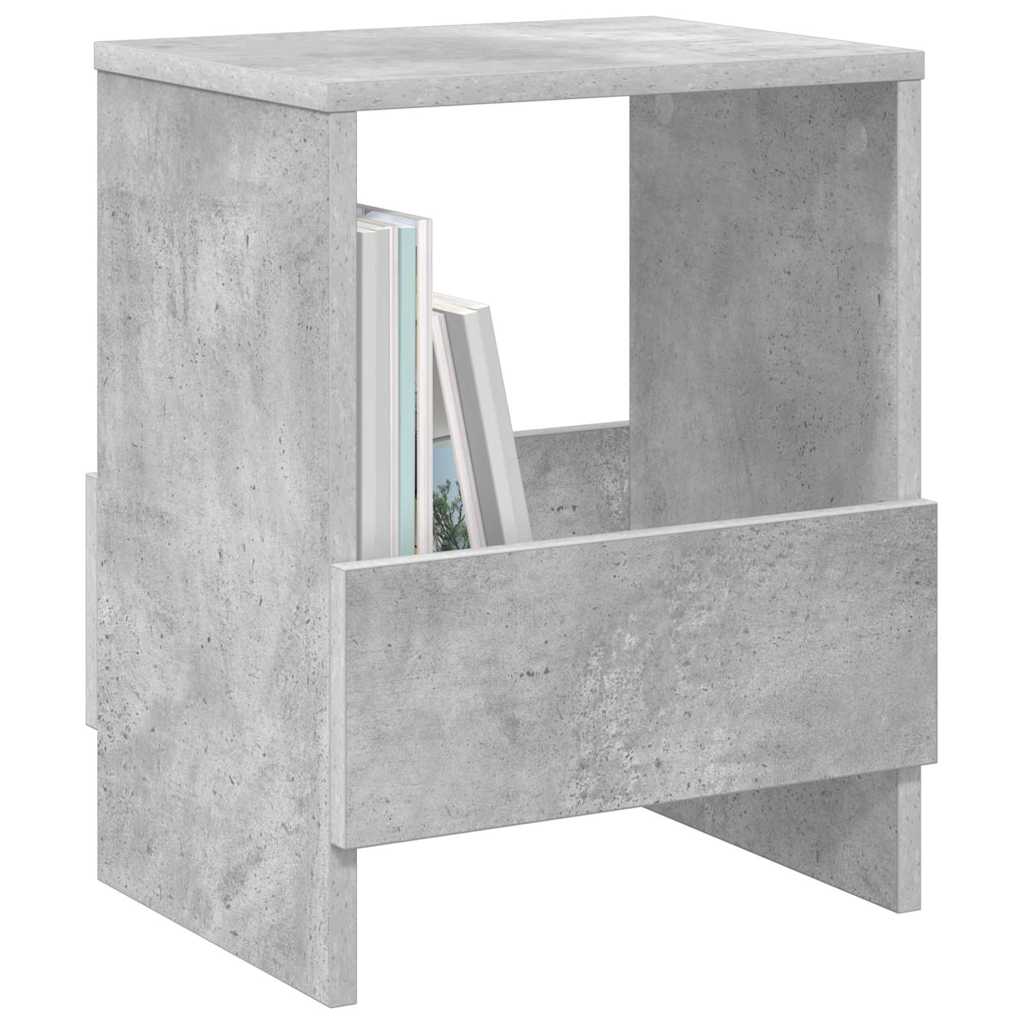 Magazin állvány 2 pcs Beton Szürke 35 x 30 x 45 cm