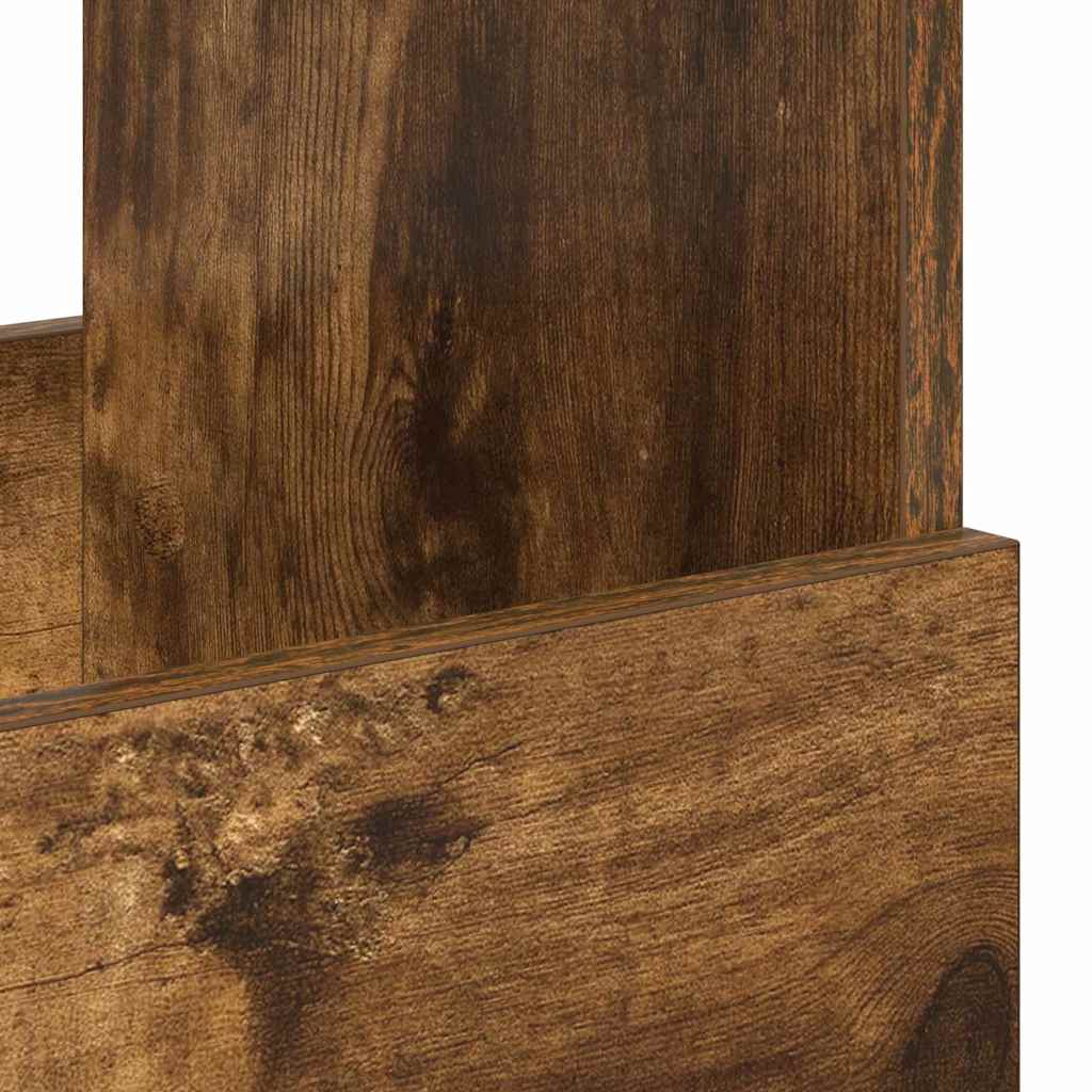Magazin állvány 2 pcs Füstölt tölgy 35 x 30 x 45 cm