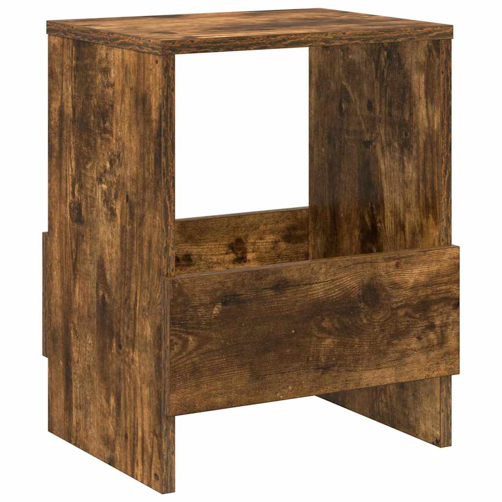 Magazin állvány 2 pcs Füstölt tölgy 35 x 30 x 45 cm