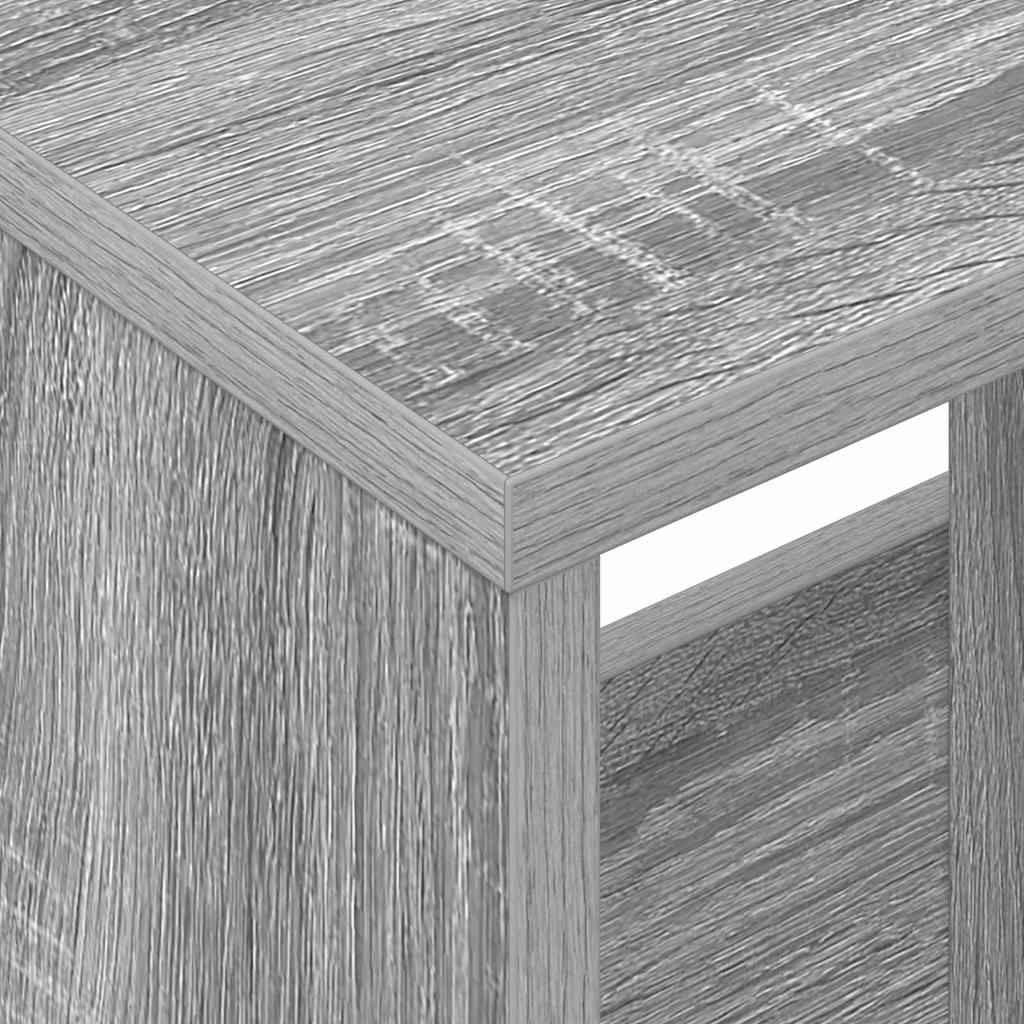 Magazin állvány 2 pcs Szürke Sonoma 35 x 30 x 45 cm