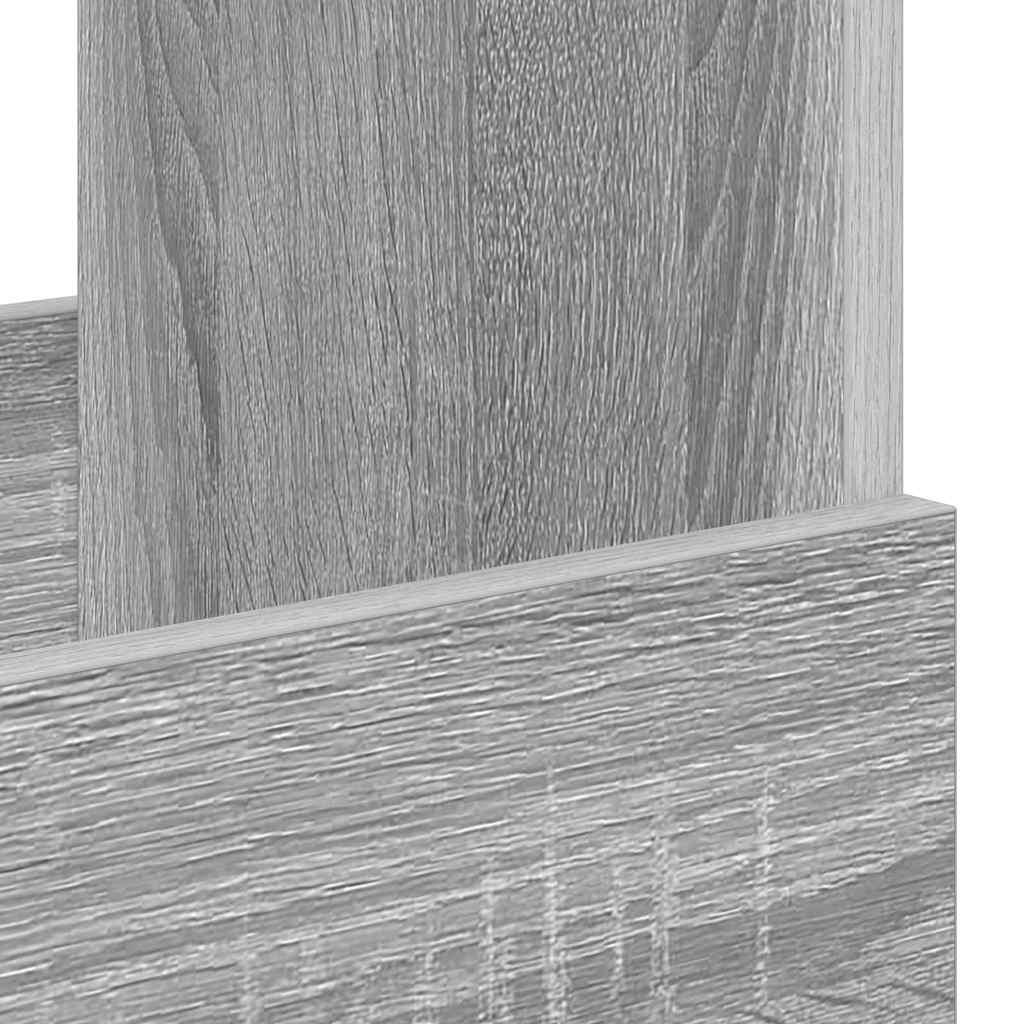 Magazin állvány 2 pcs Szürke Sonoma 35 x 30 x 45 cm